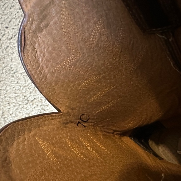 Western Cowboy boots women’s 7C in brown - Picture 3 of 6